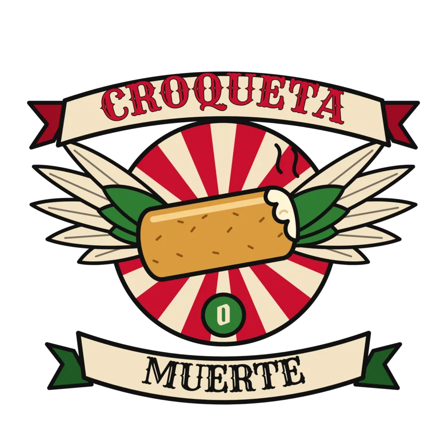 Diseño «Croqueta o muerte»